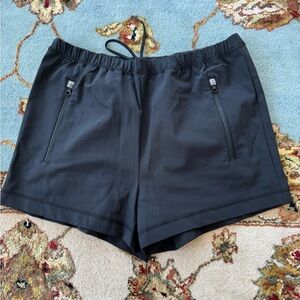Theory Black Athletic Shorts for Women
